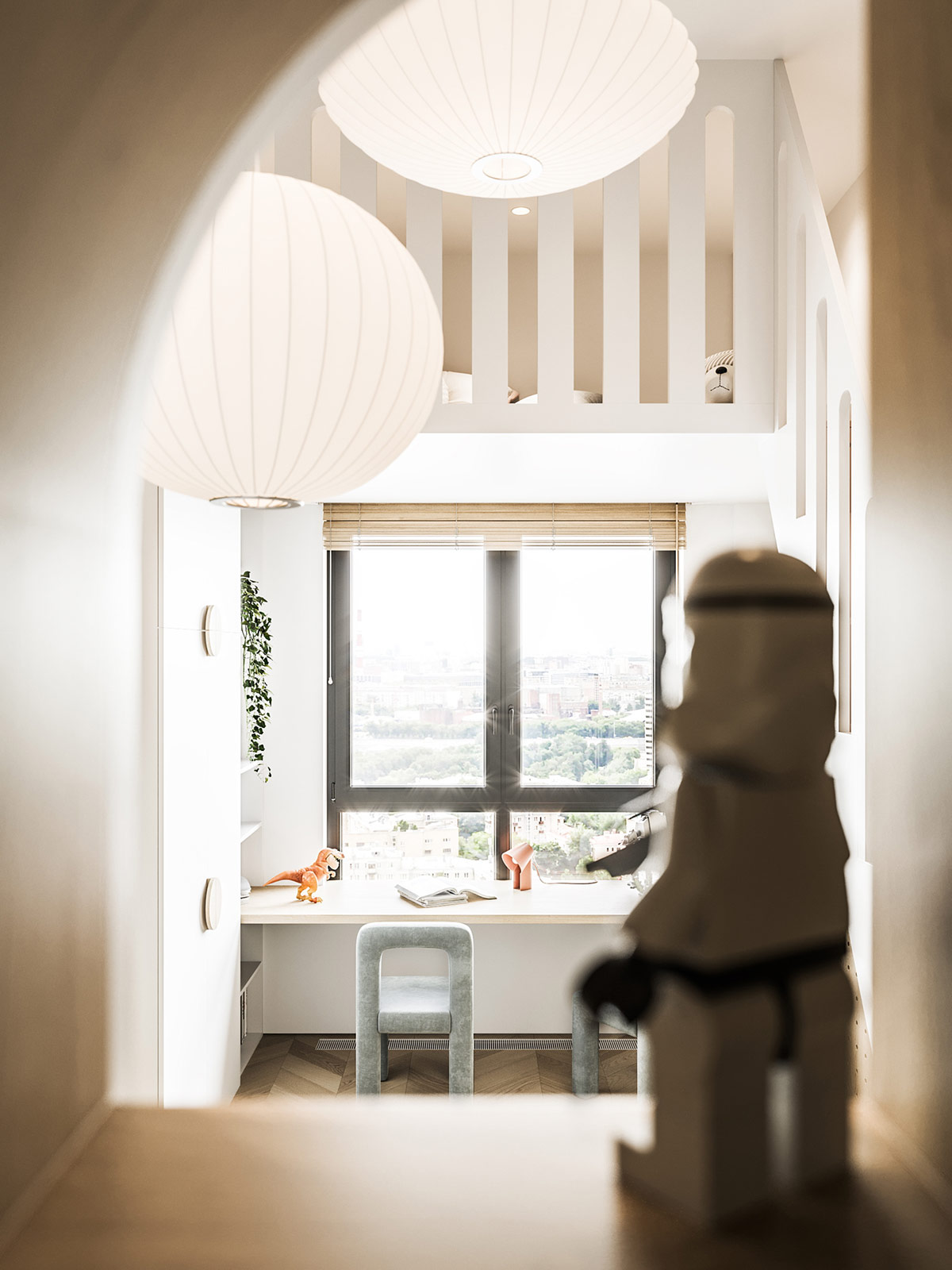 高端拱门装饰趋势启示的室内设计效果图---酷图编号1347624