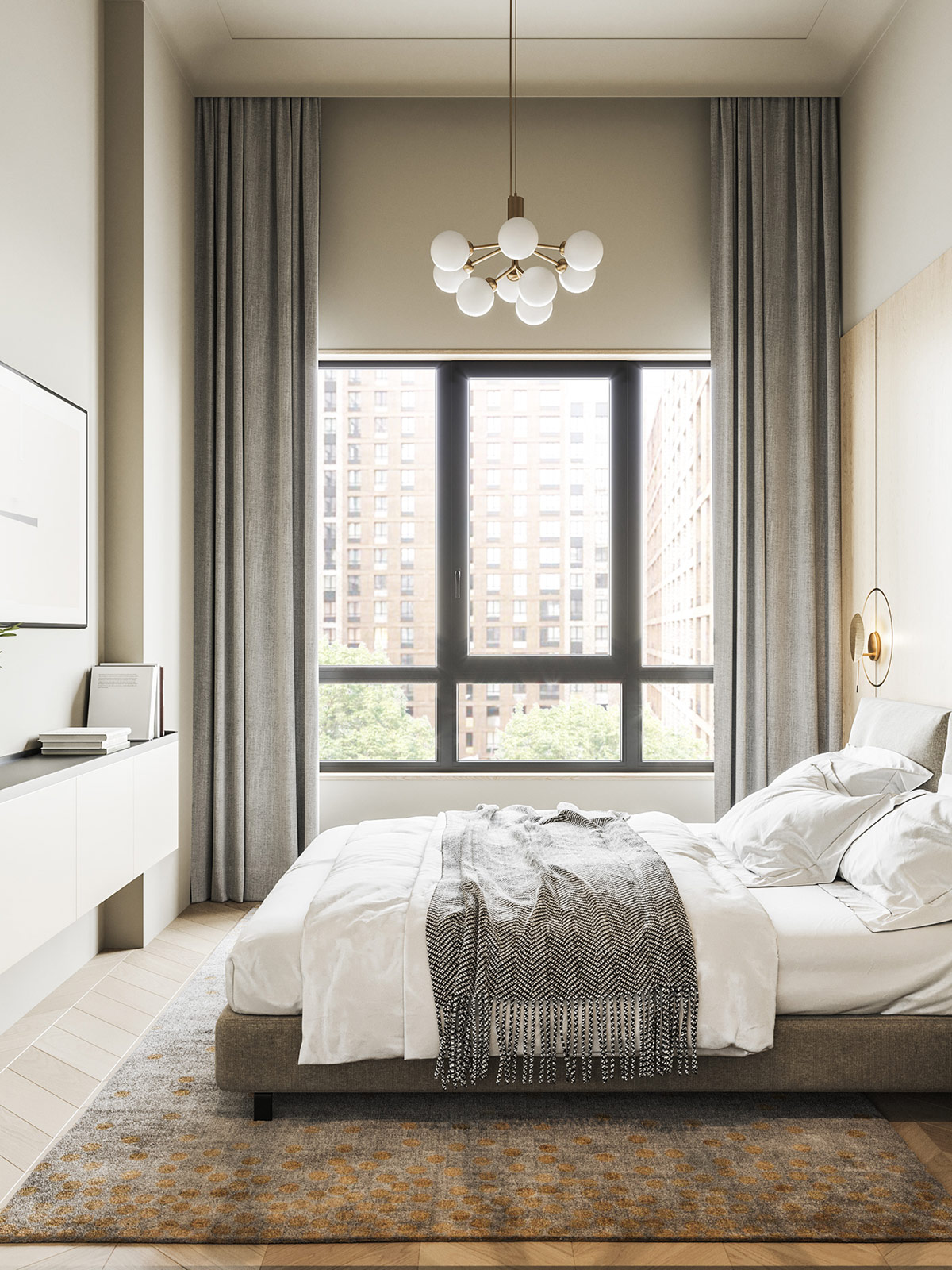 高端拱门装饰趋势启示的室内设计效果图---酷图编号1347620