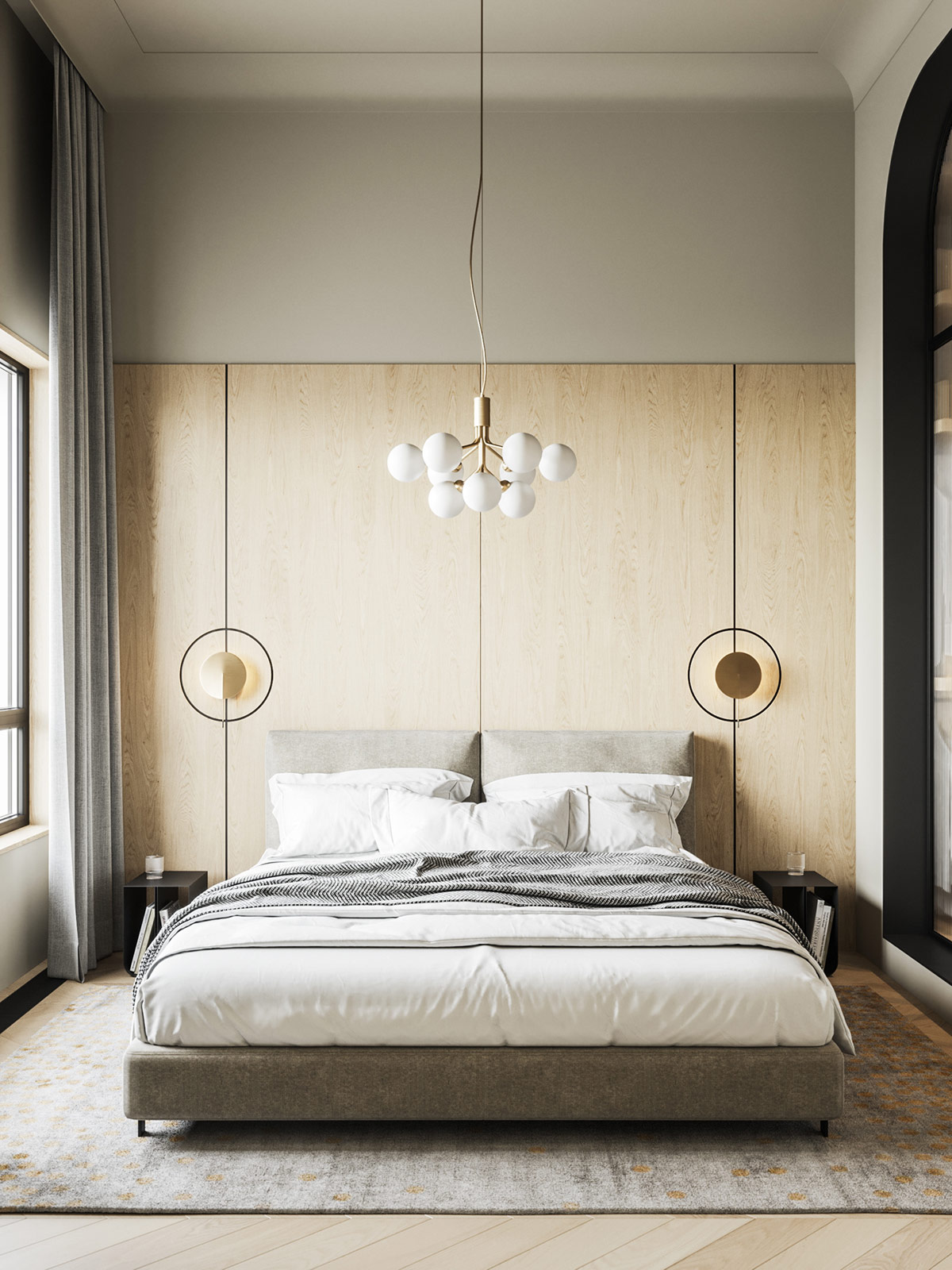 高端拱门装饰趋势启示的室内设计效果图---酷图编号1347631