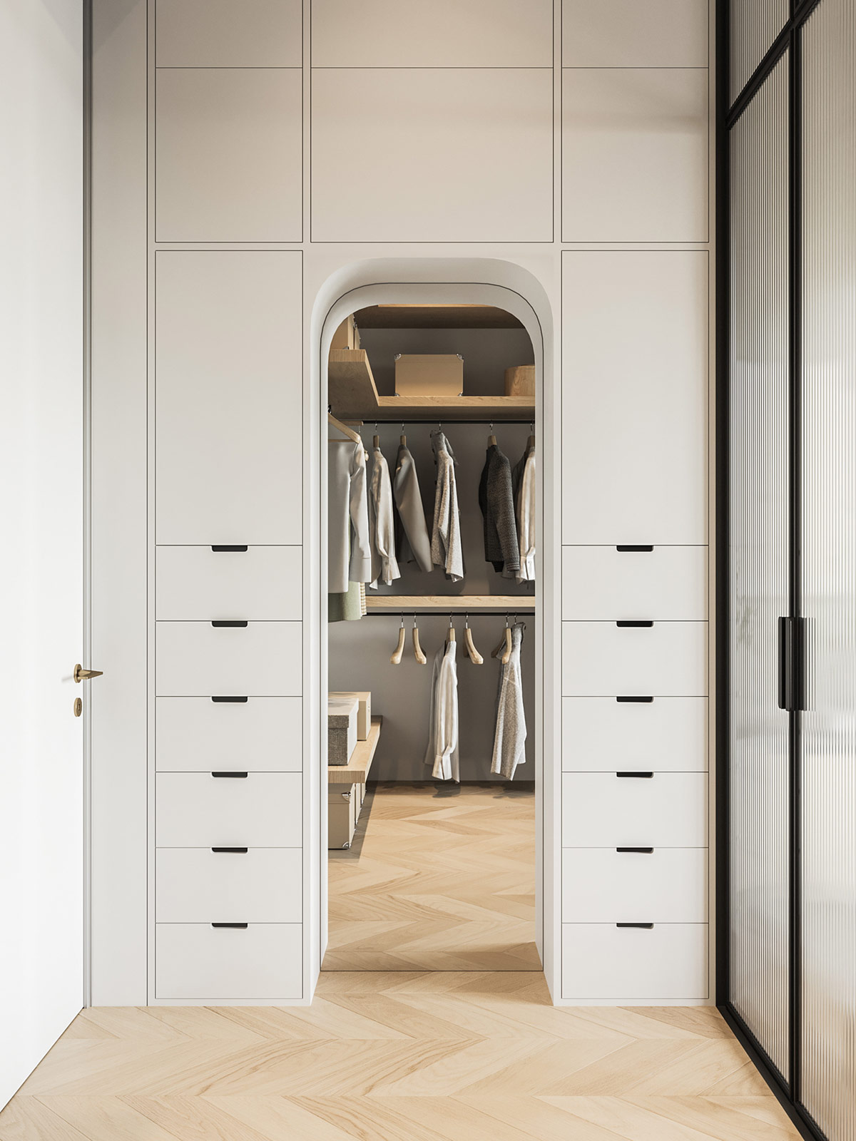 高端拱门装饰趋势启示的室内设计效果图---酷图编号1347639