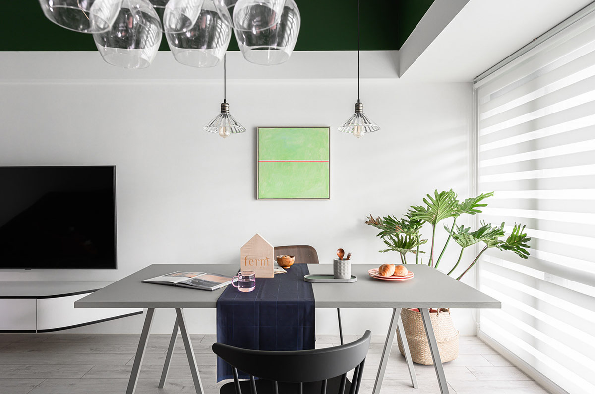 探索绿色风格内饰室内空间设计---酷图编号35