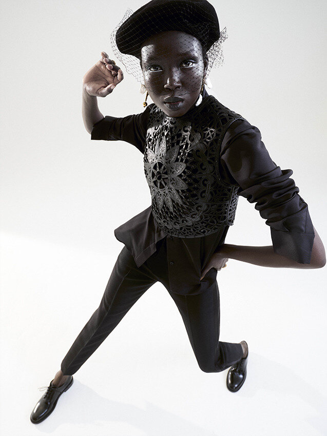 朱利安·瓦隆-《 Vogue》杂志春季时装秀---酷图编号5