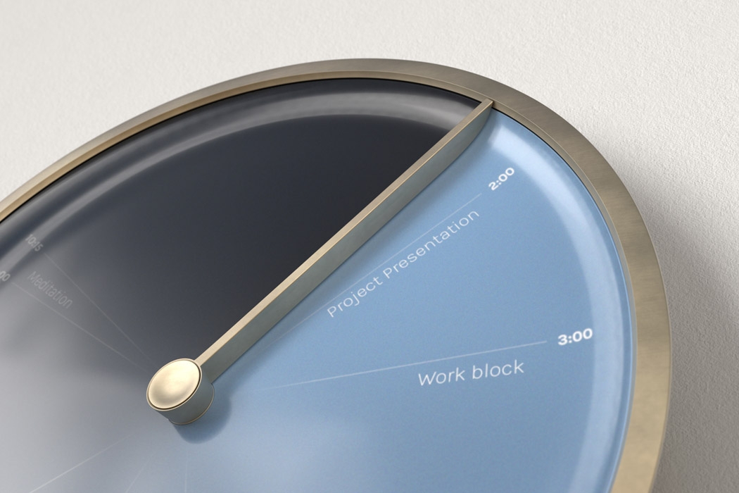 与您日历相结合,可以展示日常任务,从而提高WFH生产率的直观时钟封面大图