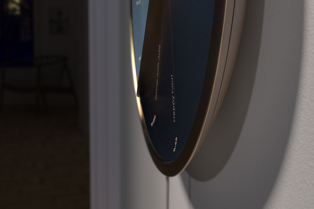 与您日历相结合,可以展示日常任务,从而提高WFH生产率的直观时钟---酷图编号1349530