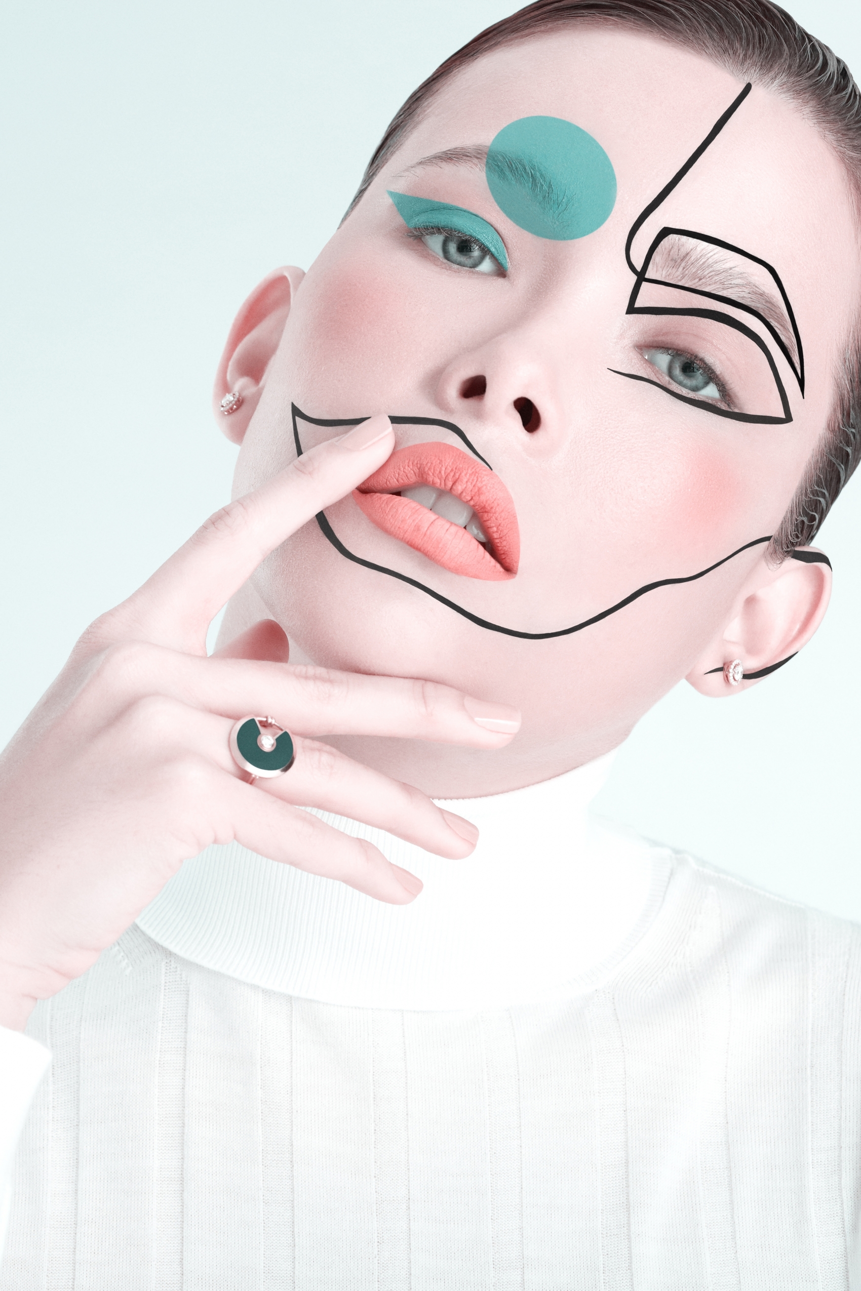 Beauty-脸部彩绘涂鸦人像封面大图