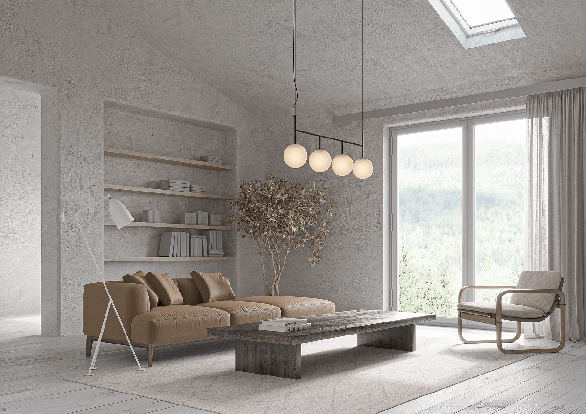 三款用纹理装饰的丰富室内装饰---酷图编号3