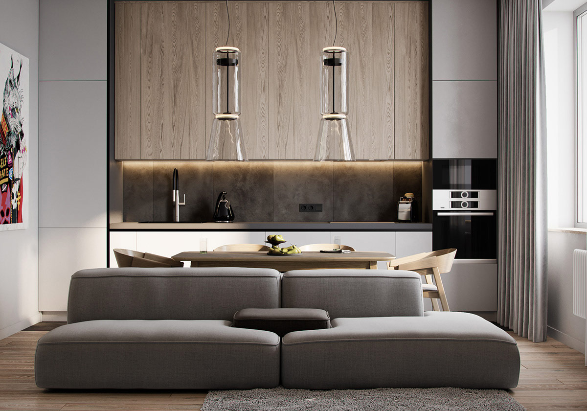 创意专业人士的艺术装饰公寓---酷图编号30