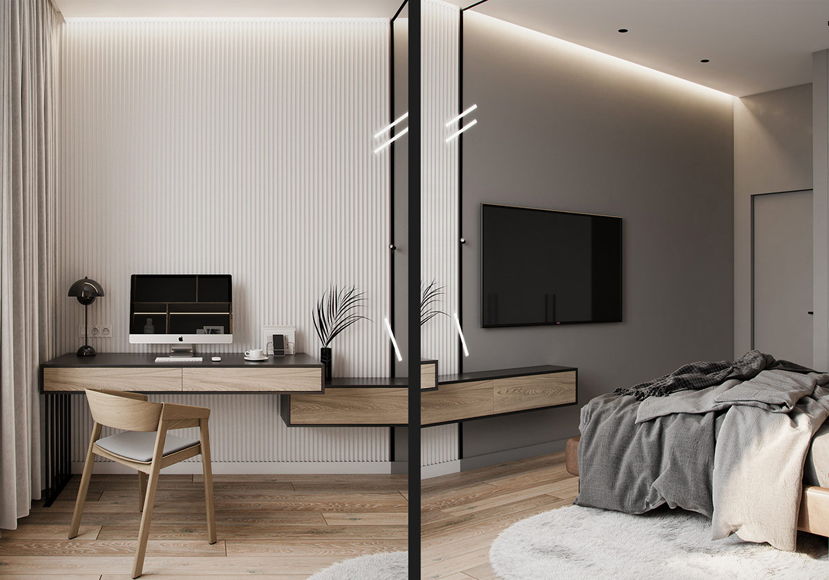 创意专业人士的艺术装饰公寓---酷图编号26