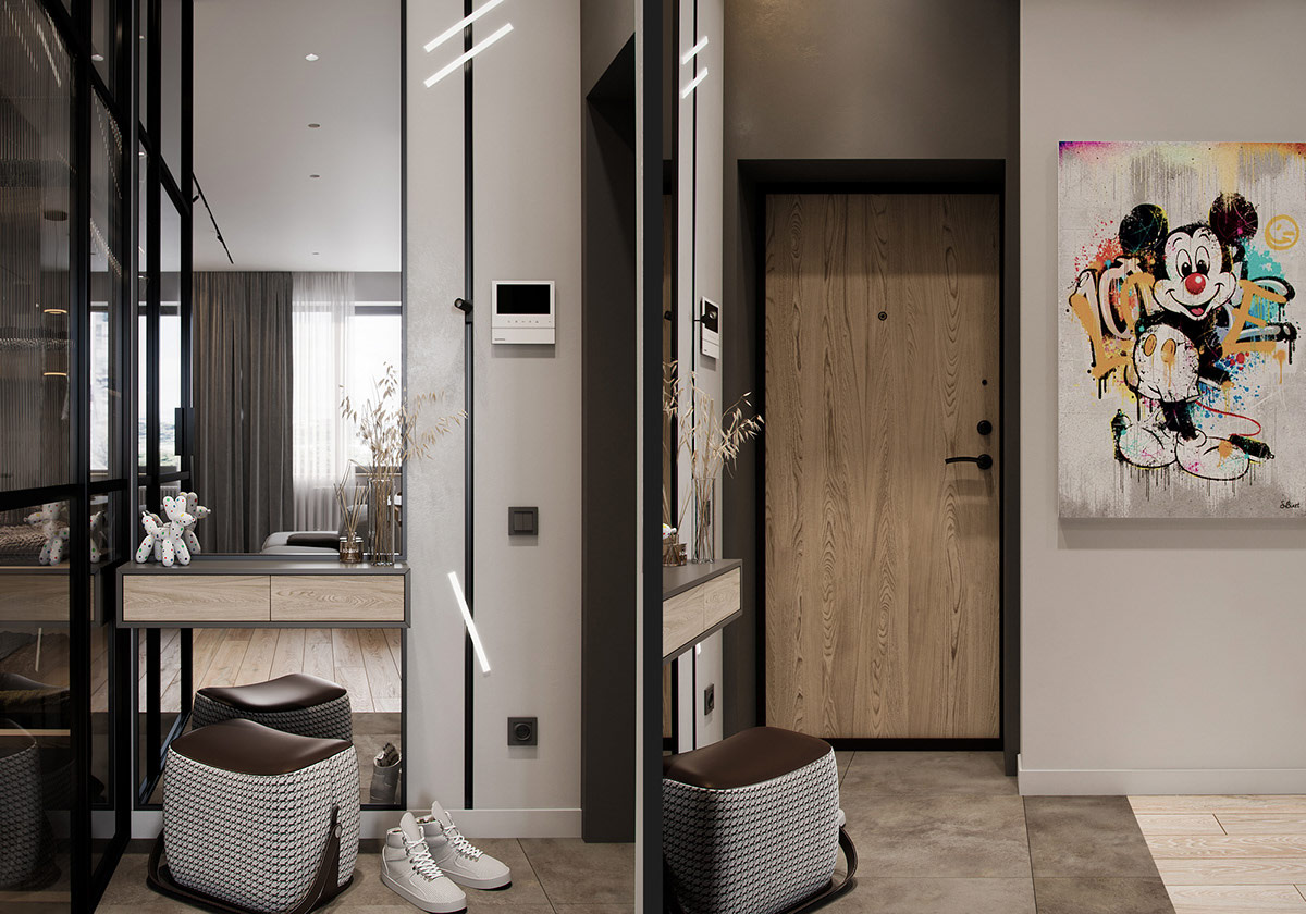 创意专业人士的艺术装饰公寓---酷图编号20