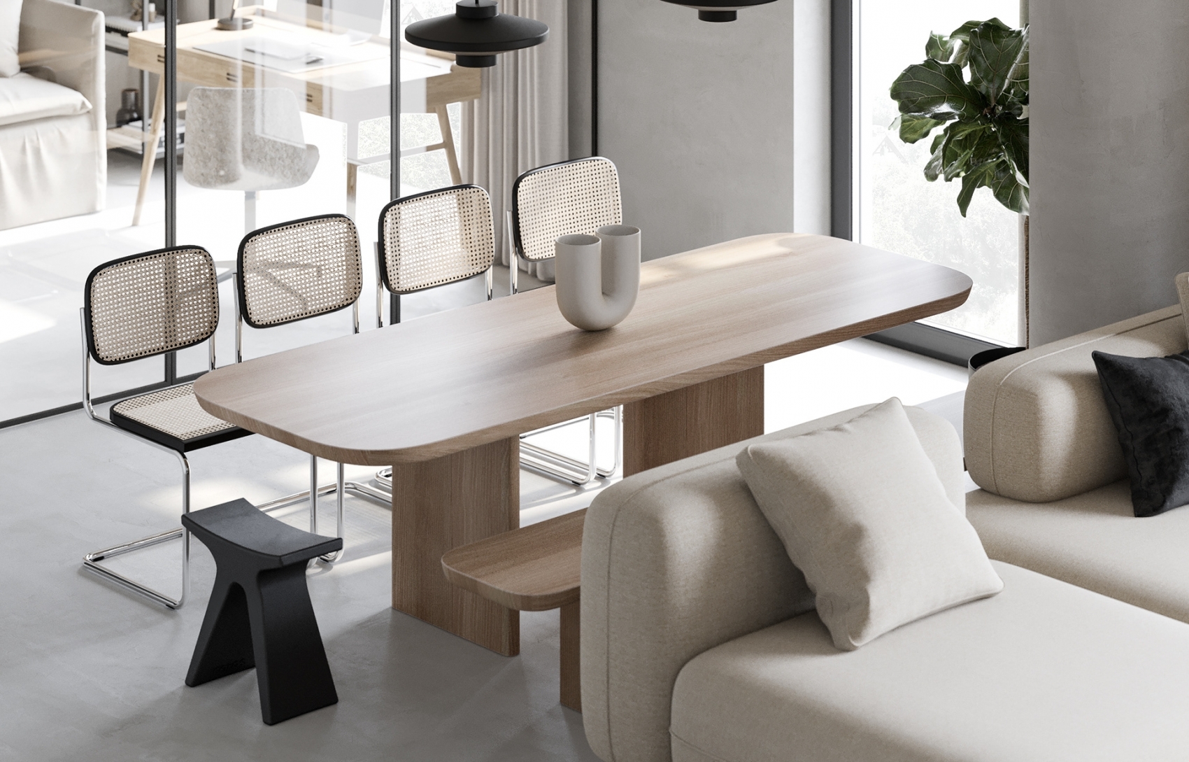 乌克兰利沃夫CREAM90平方米公寓设计封面大图