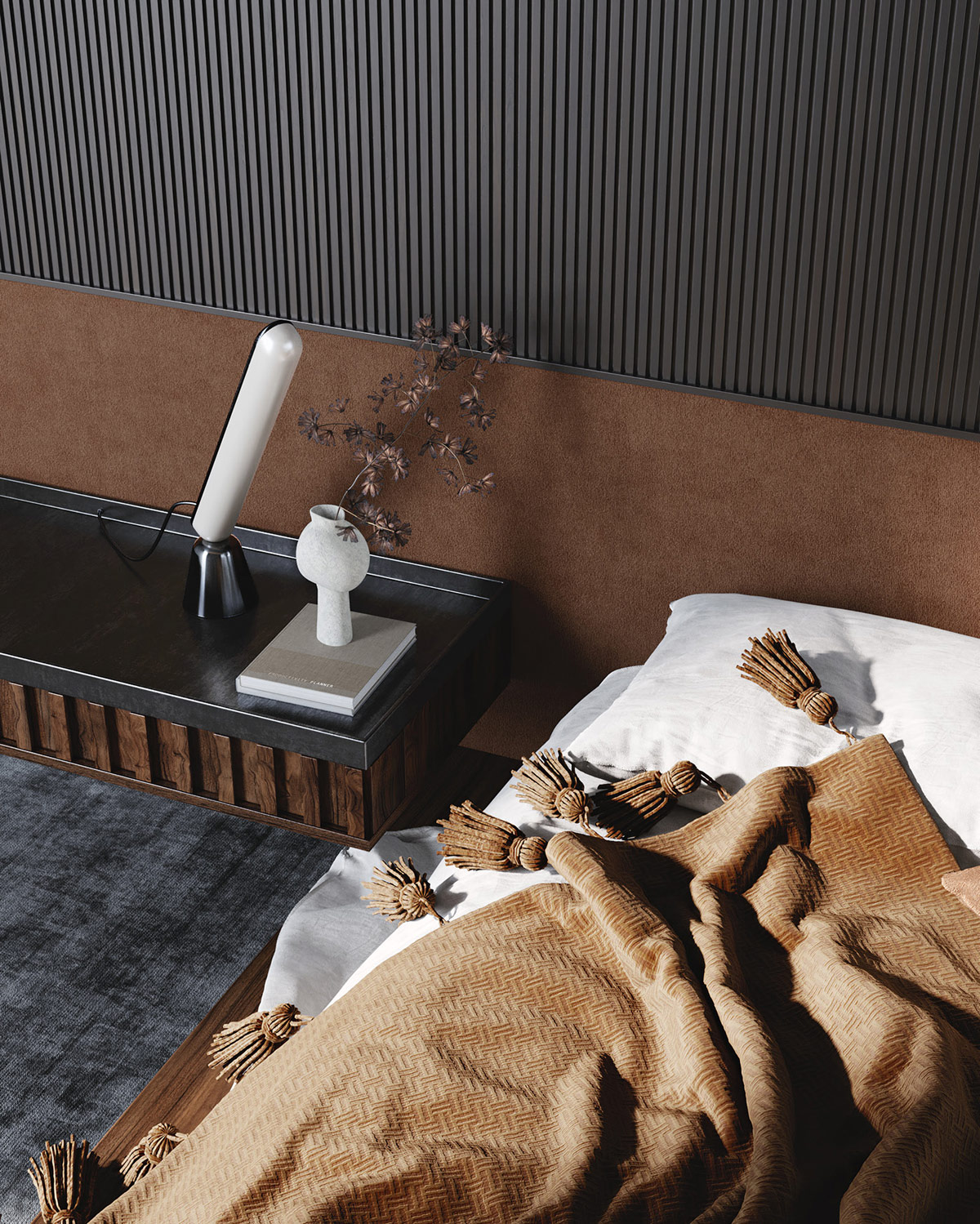 带有个性吊灯和诱人内饰的现代公寓室内设计---酷图编号38