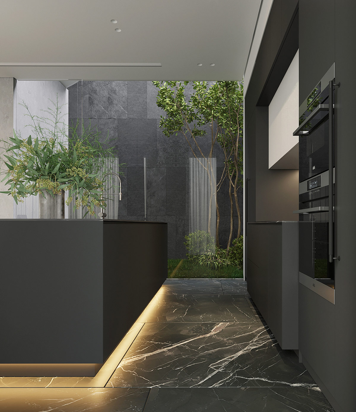 带有个性吊灯和诱人内饰的现代公寓室内设计---酷图编号13