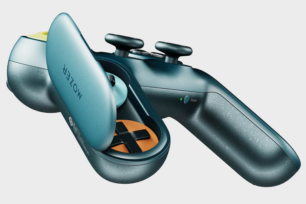 可更换方向键旨在为您提供战术游戏优势的游戏控制器---酷图编号6