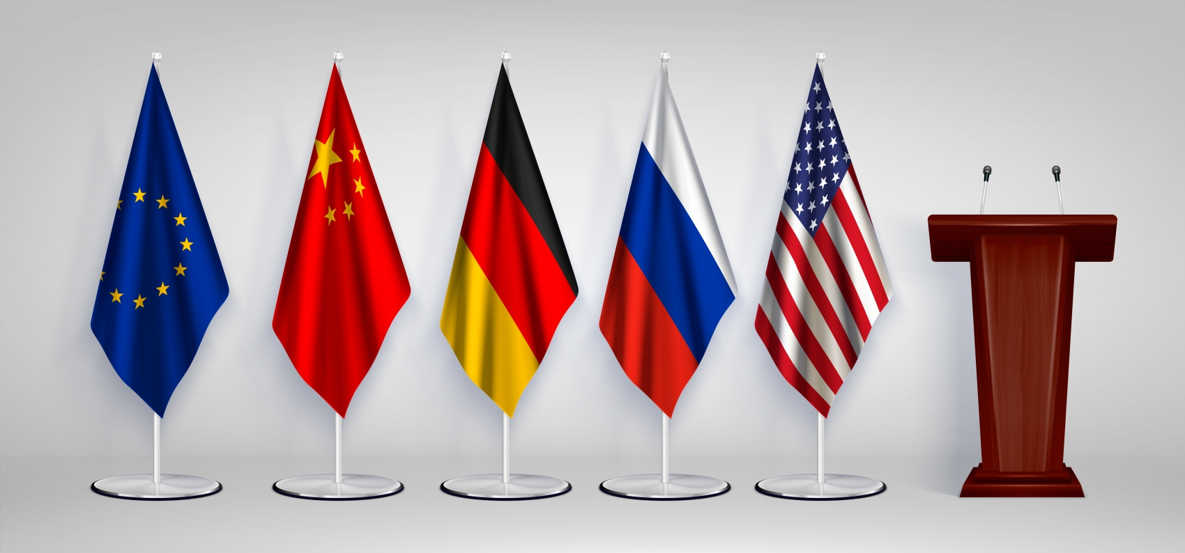 彩色国旗素材下载图片