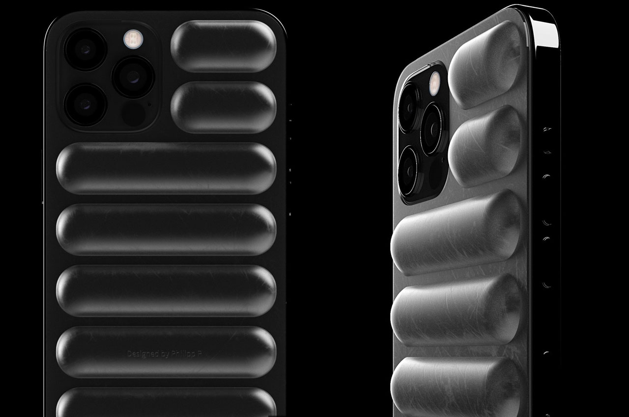 这款 iPhone 12 气垫保护套在一个时尚的包装中提供安全 + 乐趣!---酷图编号3