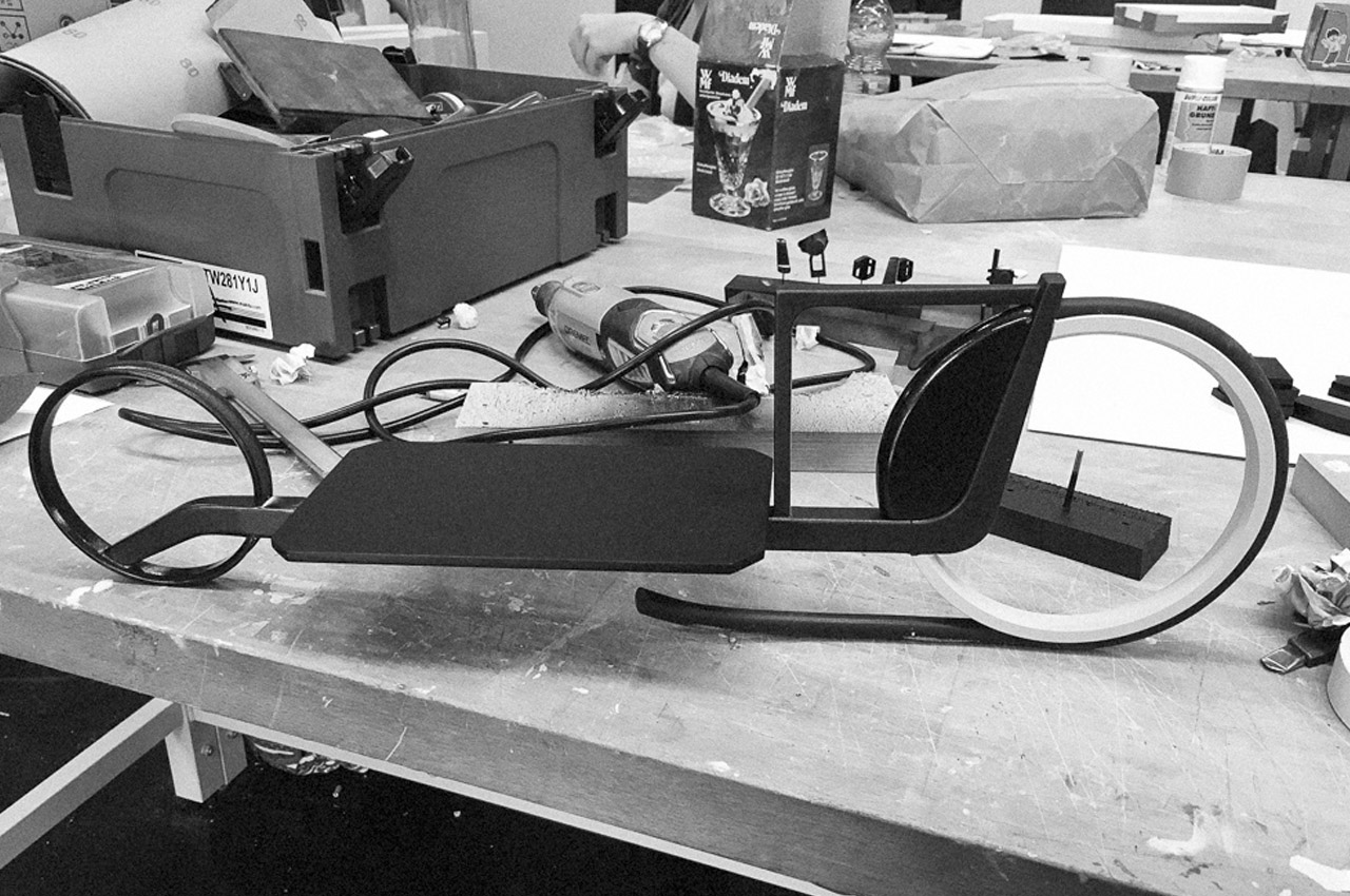 LARA模块化电动货运自行车---酷图编号1352394