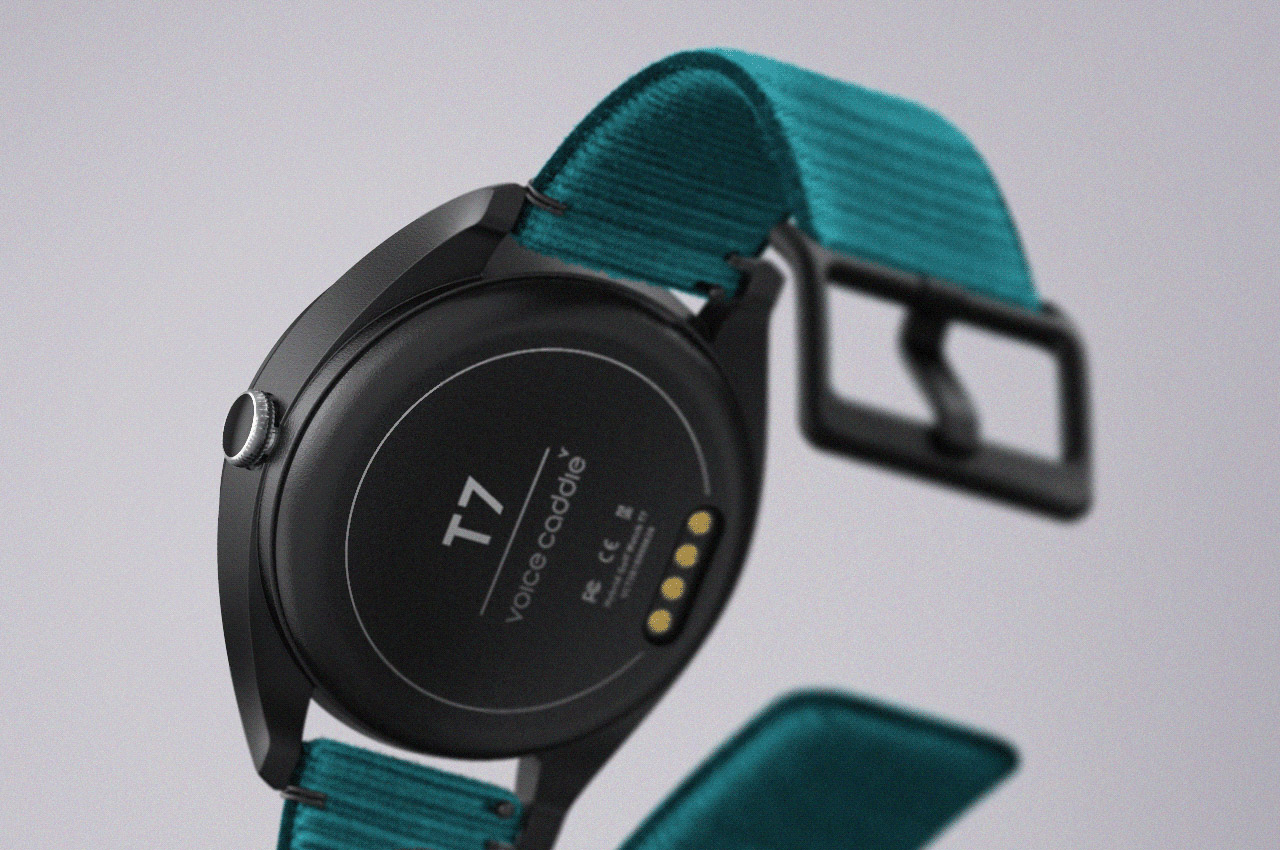 莫比乌斯环陶瓷表盘彰显低调奢华的高尔夫手表---酷图编号2