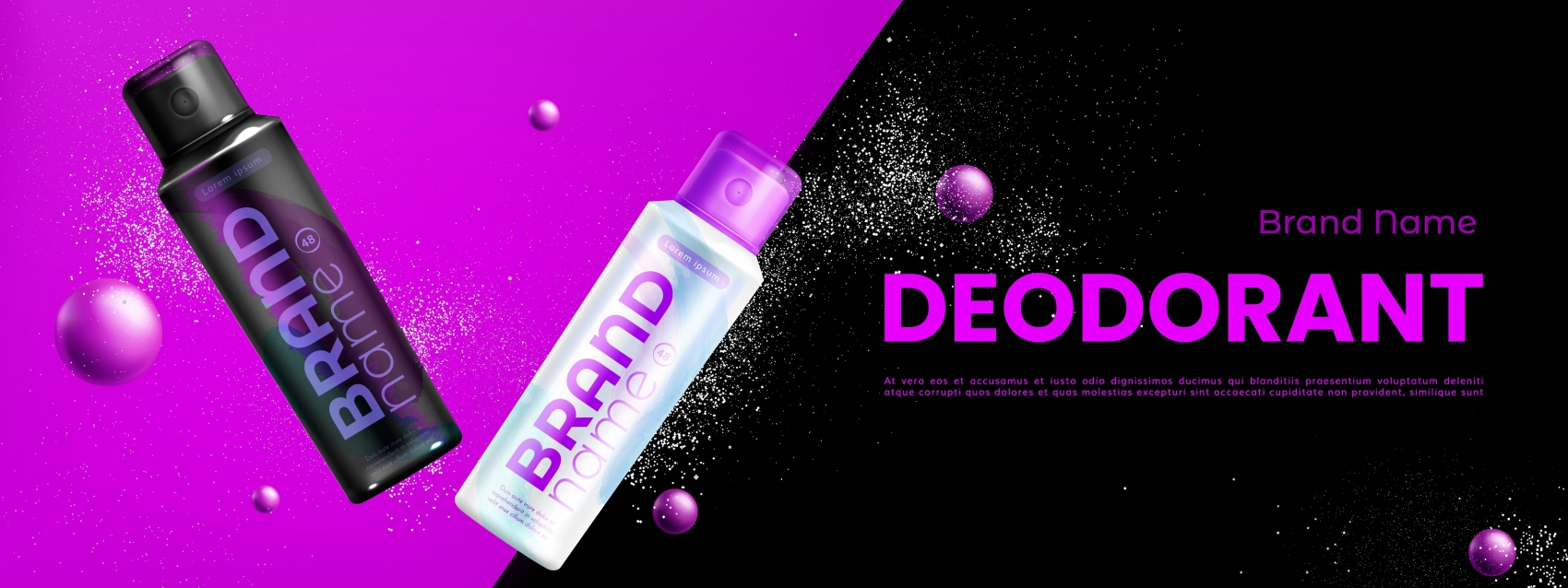 DEODORANT喷剂产品素材下载图片