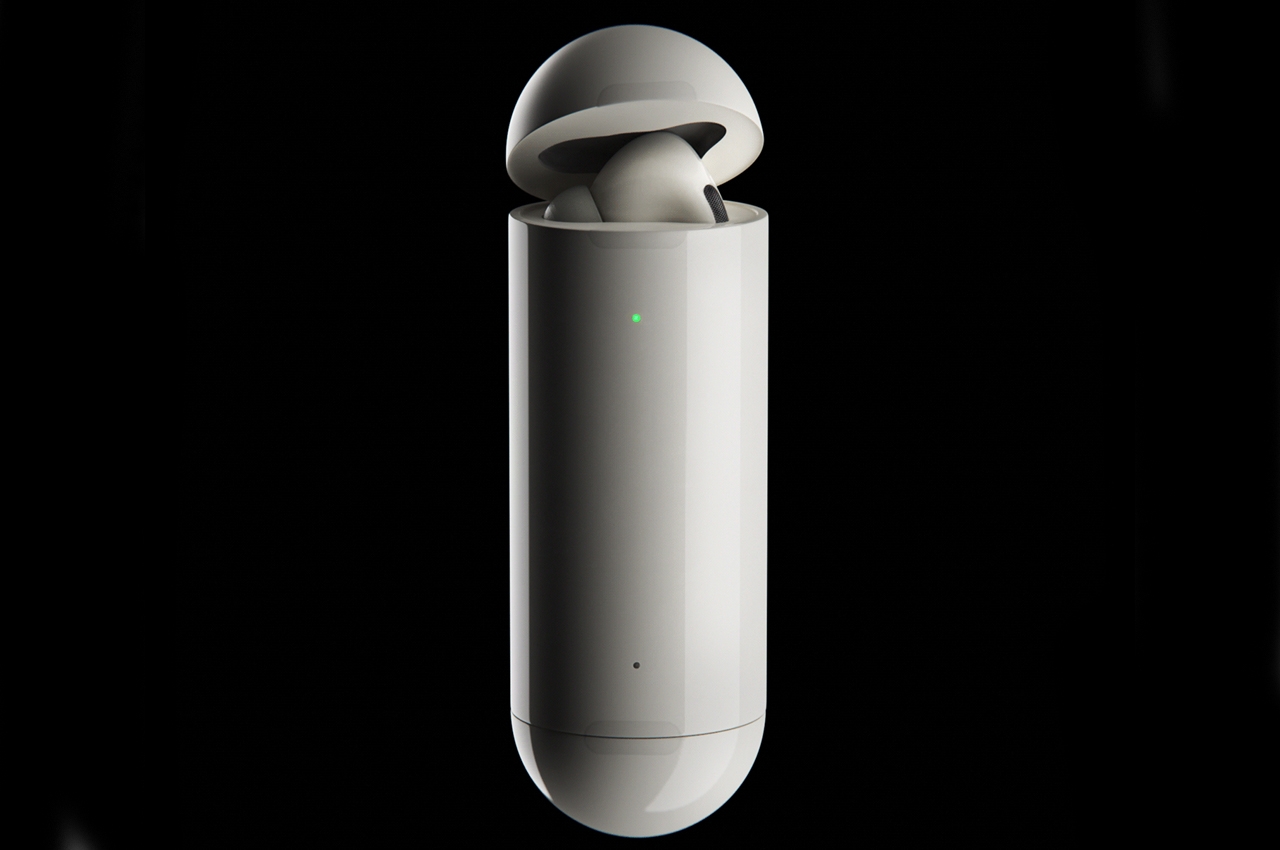 采用桶形设计的AirPods Pro保护套封面大图