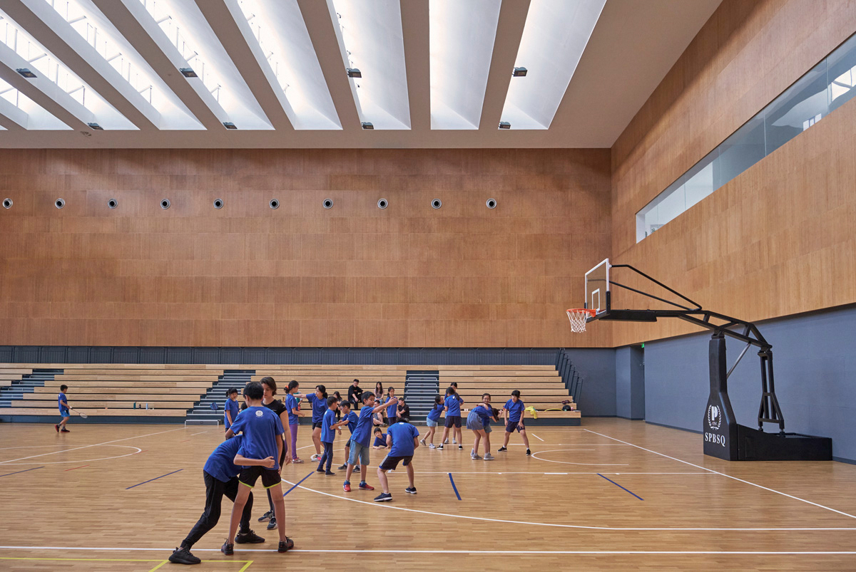 5690平米的上海青浦平和运动中心---酷图编号1353234