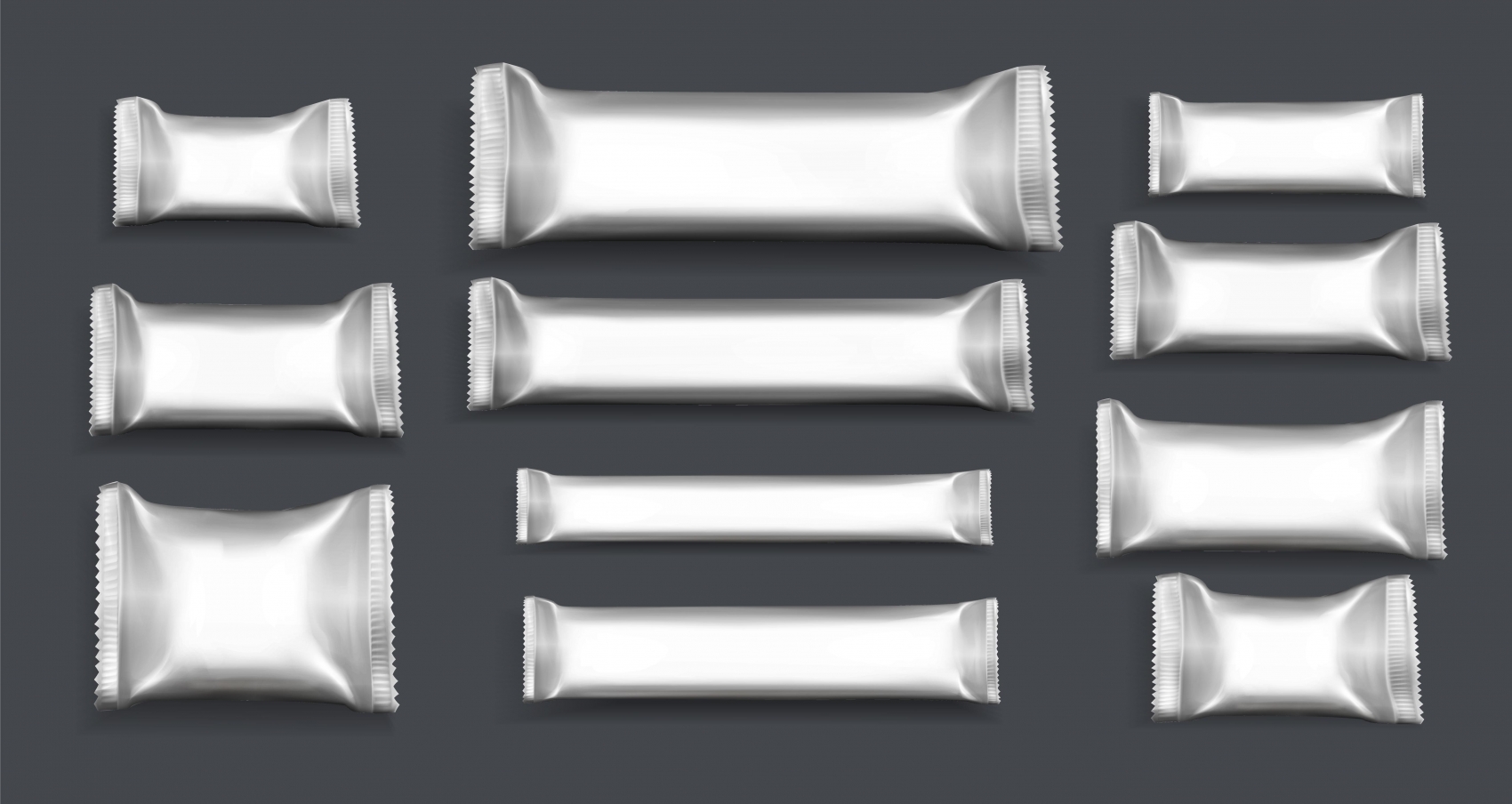 白色塑料袋糖果纸皮袋素材下载图片