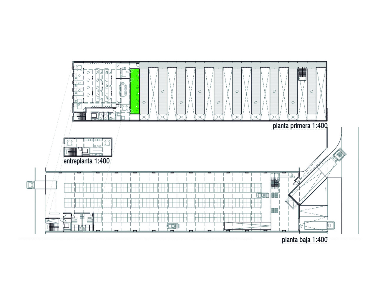 西班牙1957平米的集装箱工业风建筑---酷图编号1353499