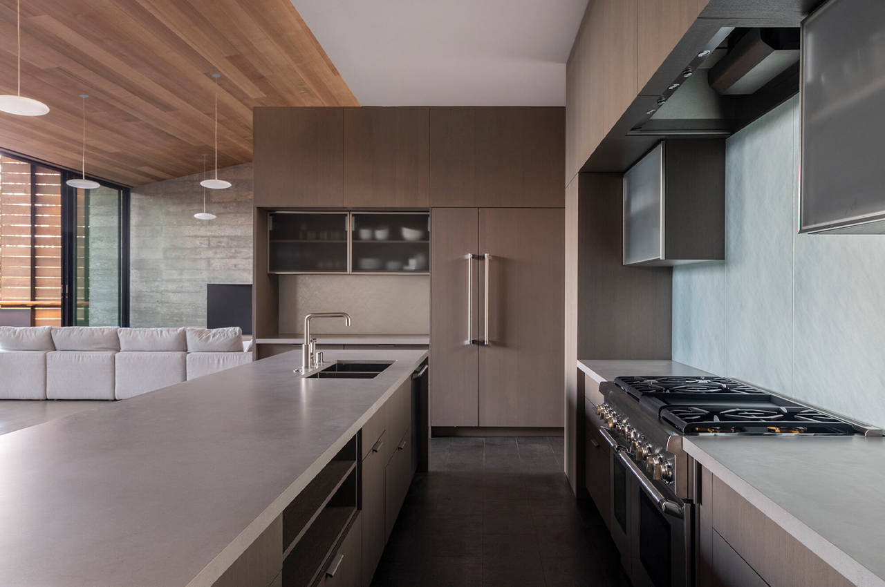 旨在最大限度提高全景视野和能源效率的现代化的房子---酷图编号1353640