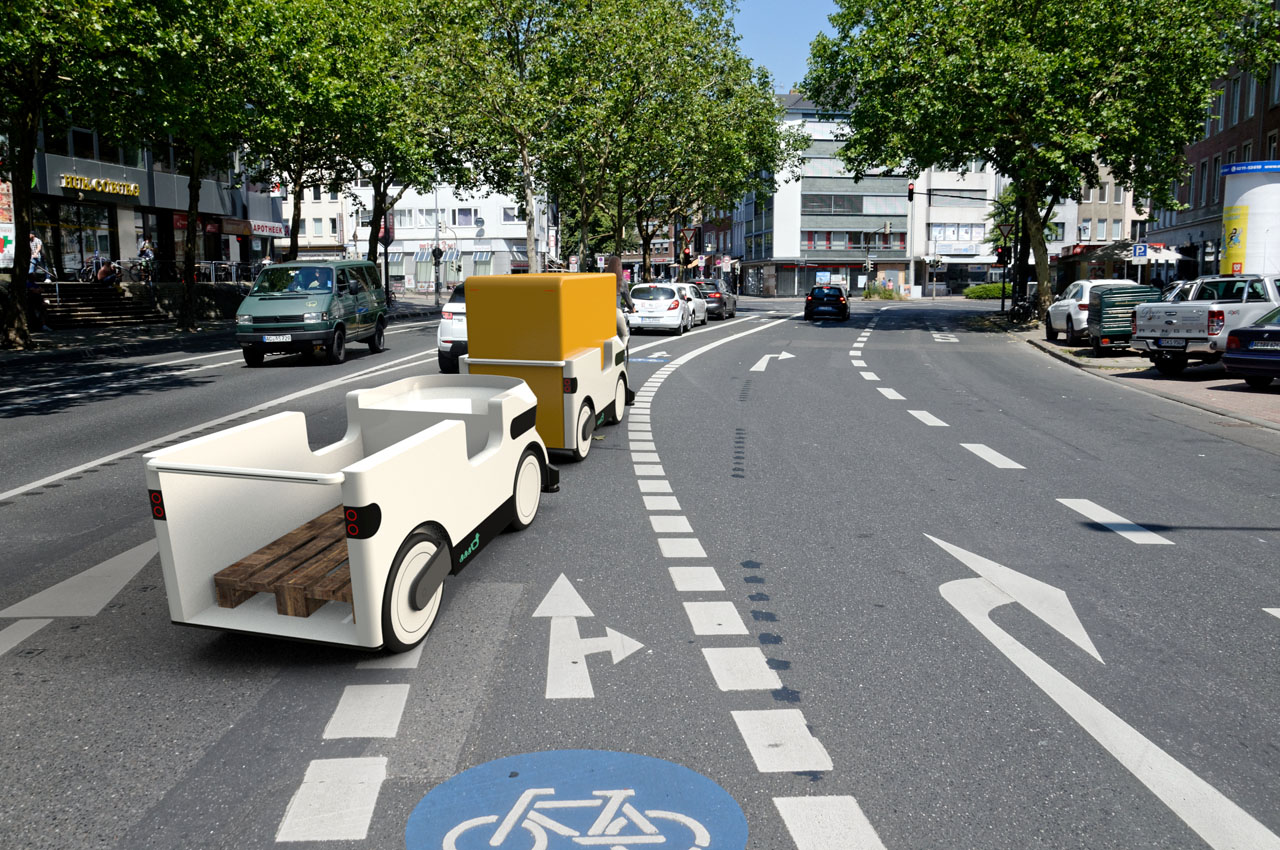 彻底改造了最后一英里交付的电动自行车和自行车式拖车---酷图编号1