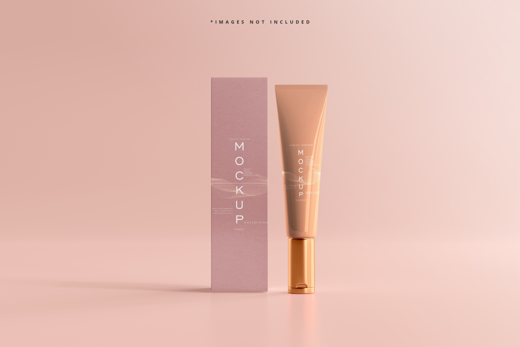 Mockup时尚女性护肤品包装素材下载封面大图