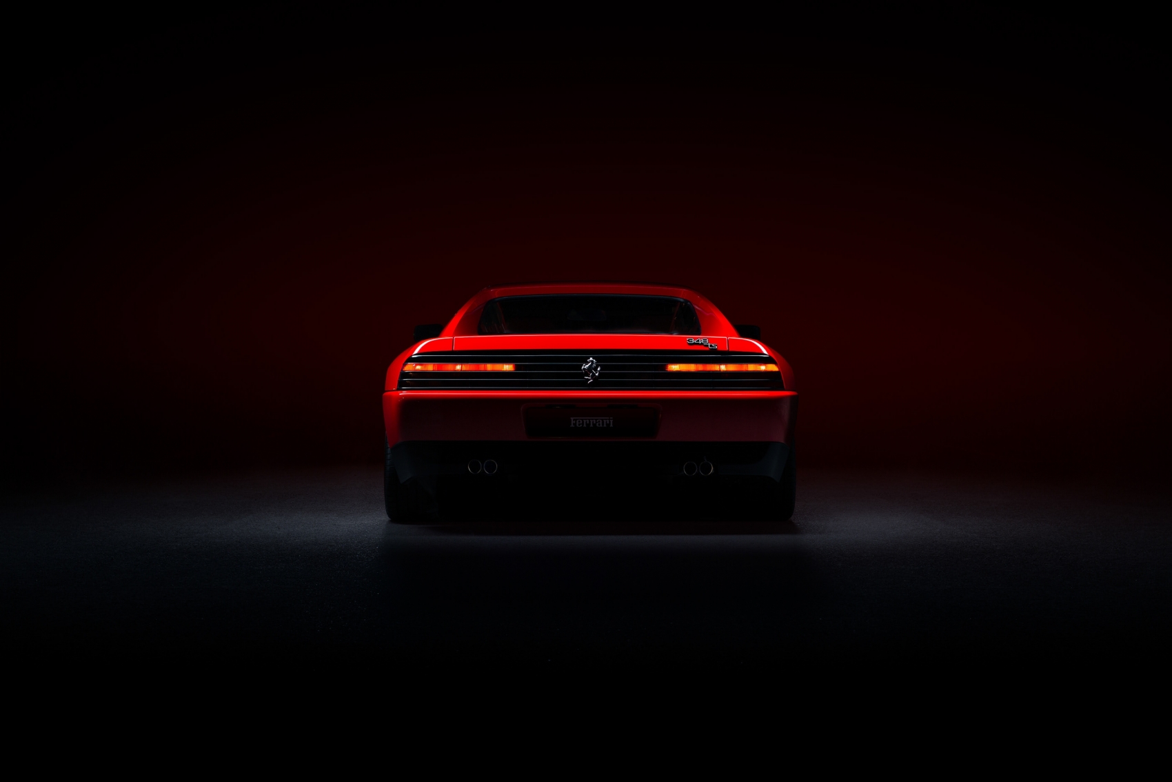 红色Ferrari 348-法拉利图图片