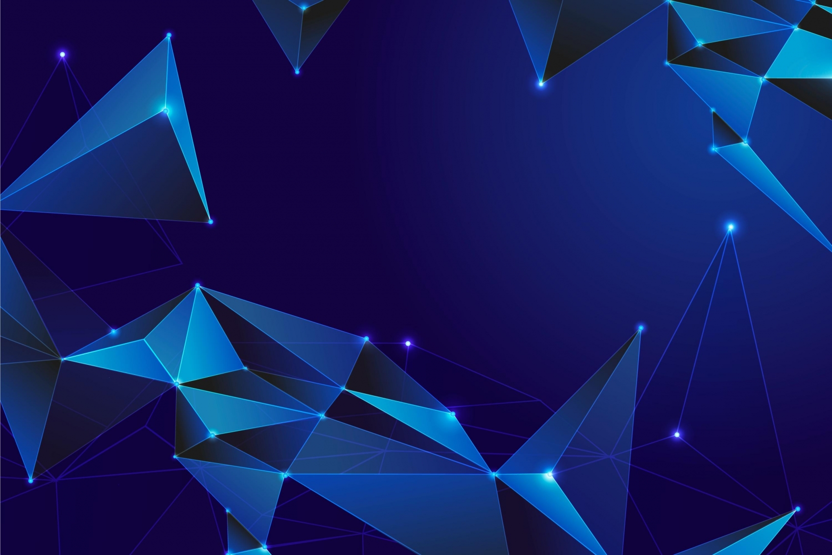 蓝色菱形几何图素材下载图片