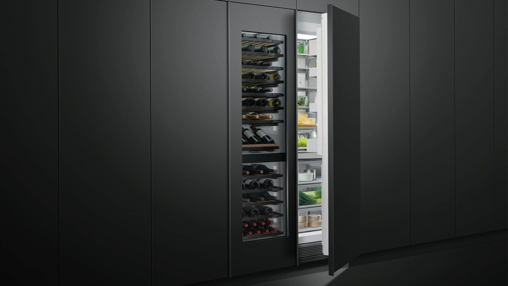 Fisher & Paykel集成柱式酒柜图片