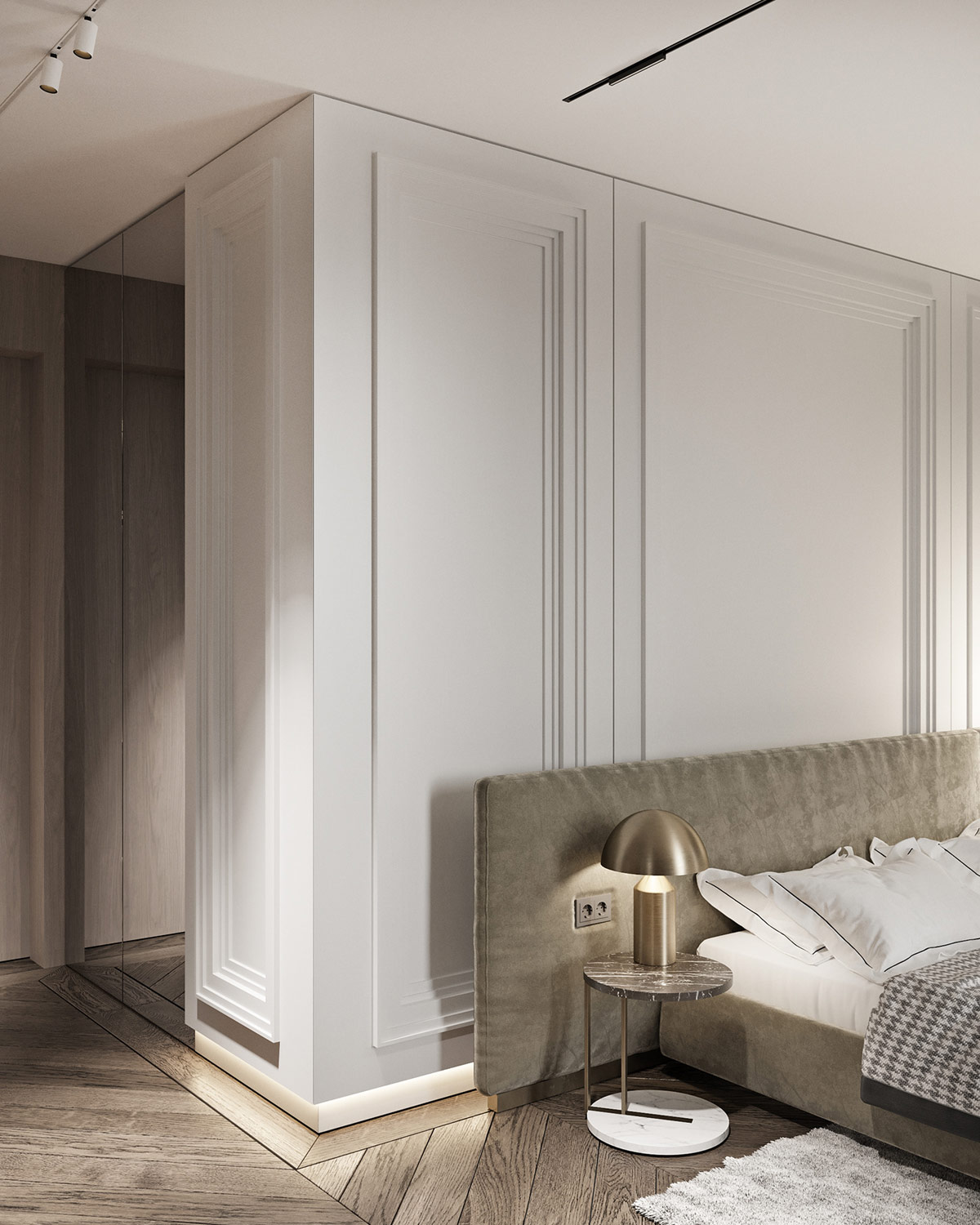 塑造现代灰色阴影内饰的空间设计---酷图编号26