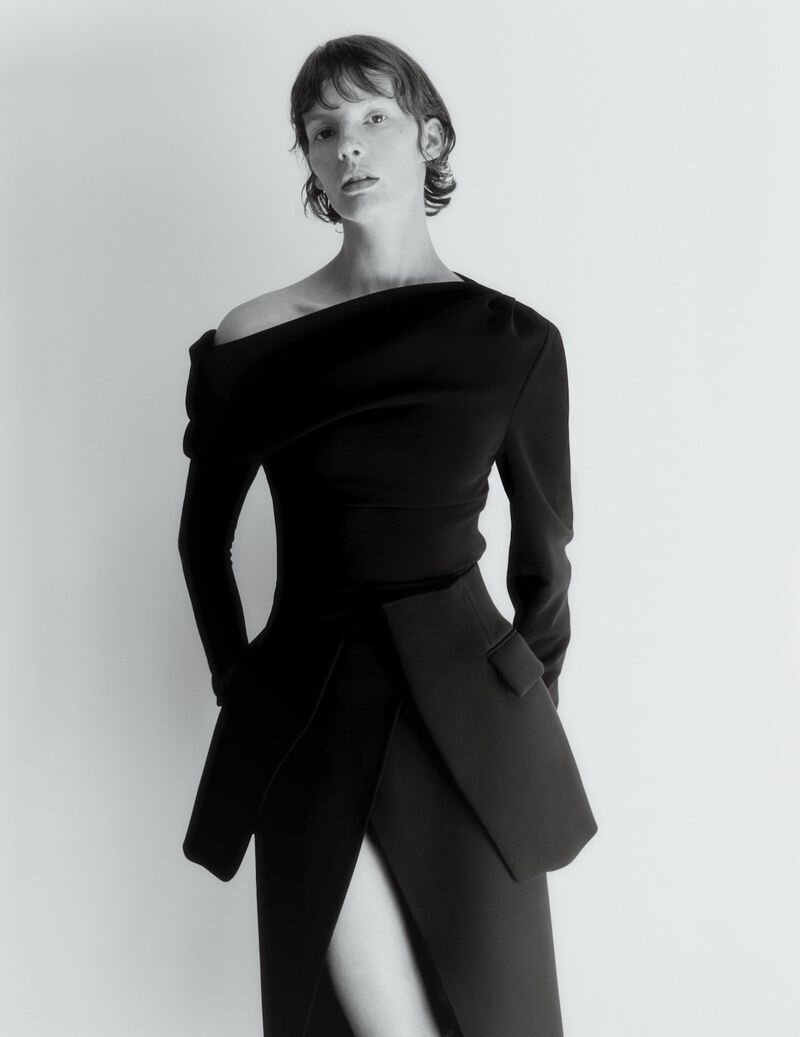 萨拉·布洛姆奎斯特-《Vogue》波兰-具有现代感的剪裁服装---酷图编号10