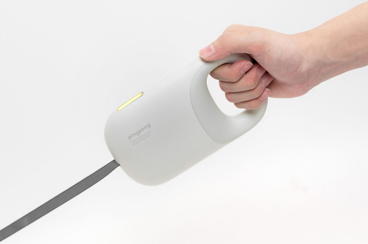 可追踪宠物情绪帮助父母更好沟通的智能狗绳设计---酷图编号5