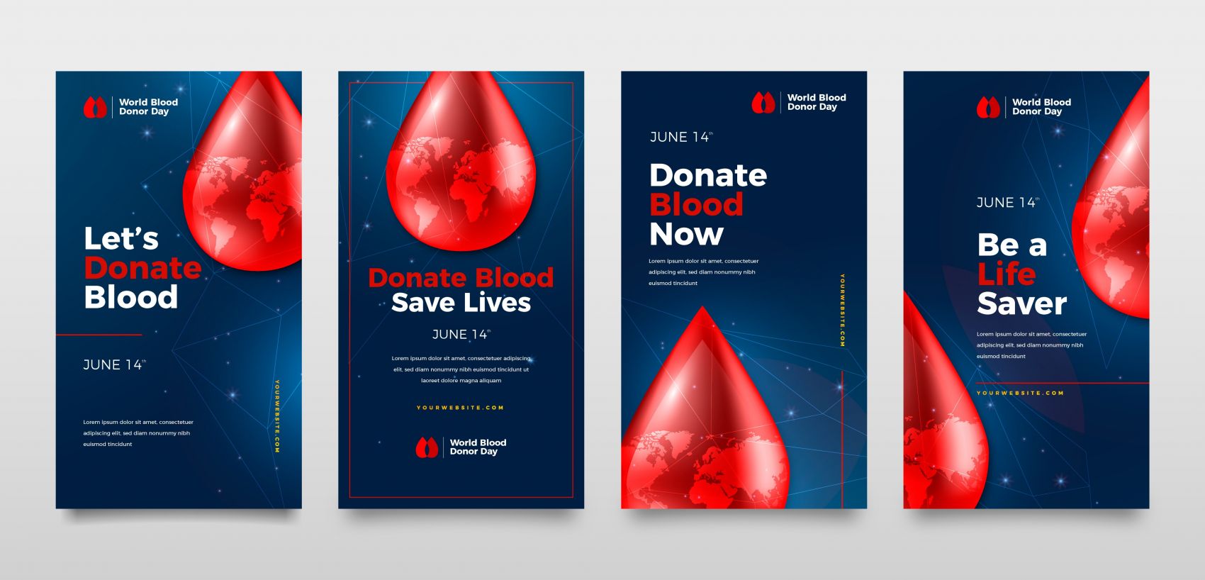 逼真鲜红血液水滴海报素材下载图片