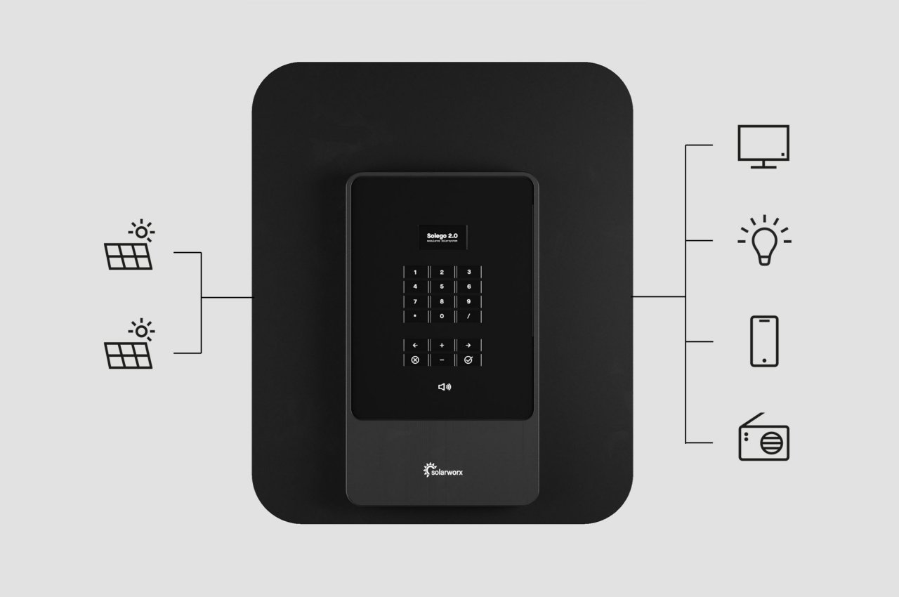 SOLEGO一种模块化太阳能发电系统---酷图编号1360477
