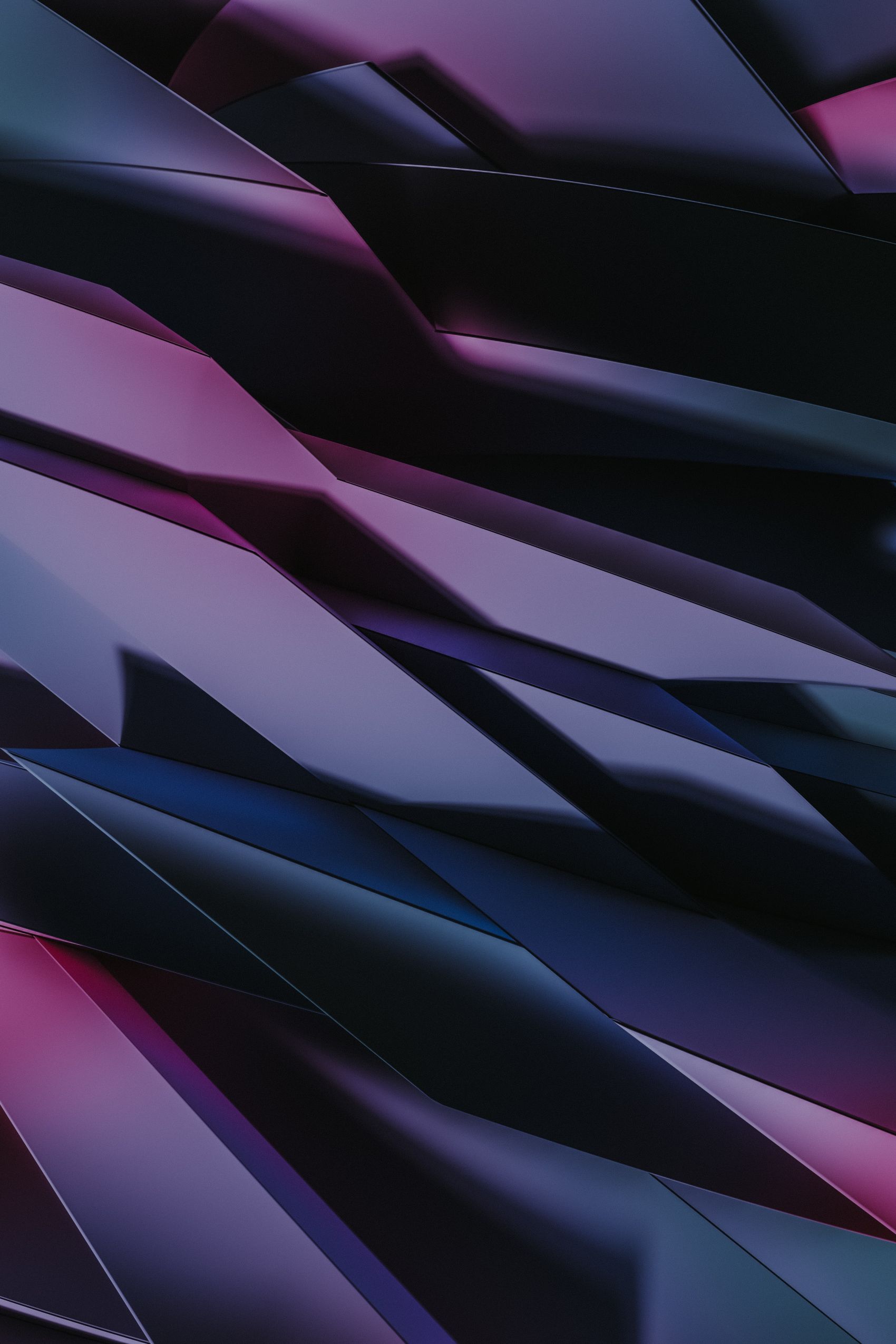 抽象的紫色玻璃片几何图形图片