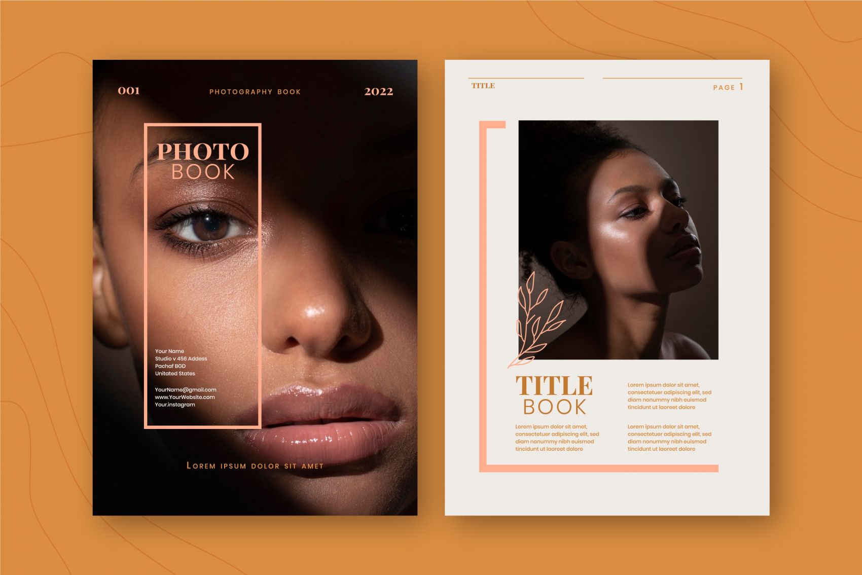 时尚人像封面海报素材下载图片