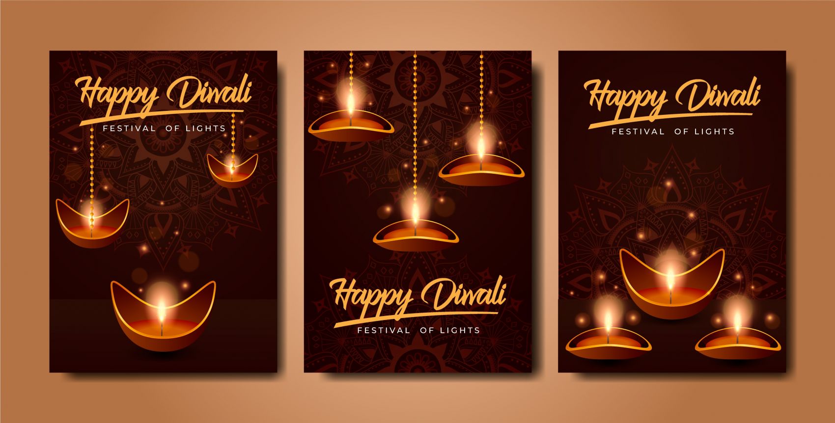 咖啡色蜡烛烛光素材下载图片