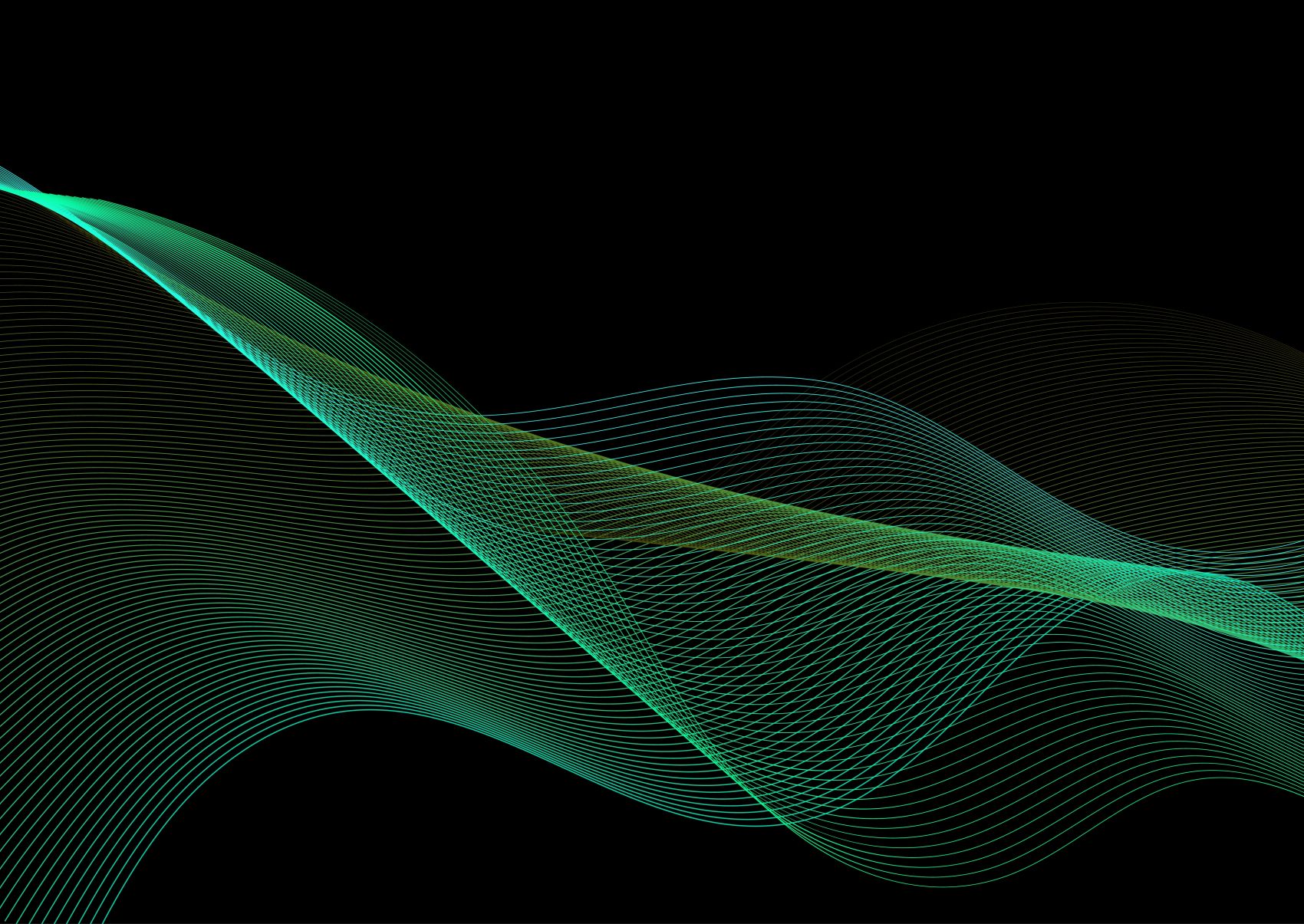 绿色曲线素材下载图片