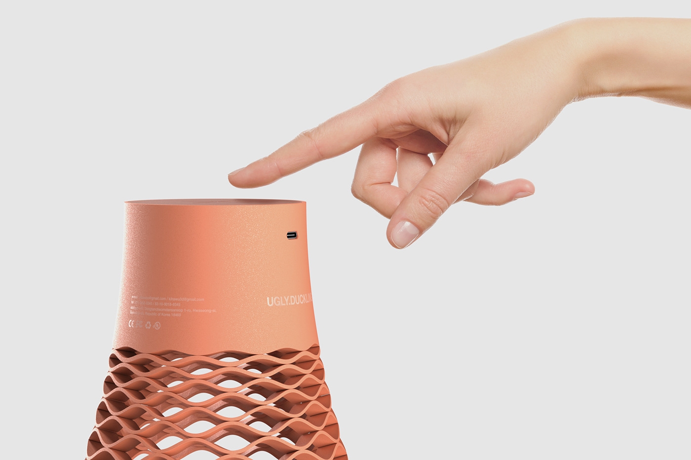 Stem-暖气无线充电器设备设计图片