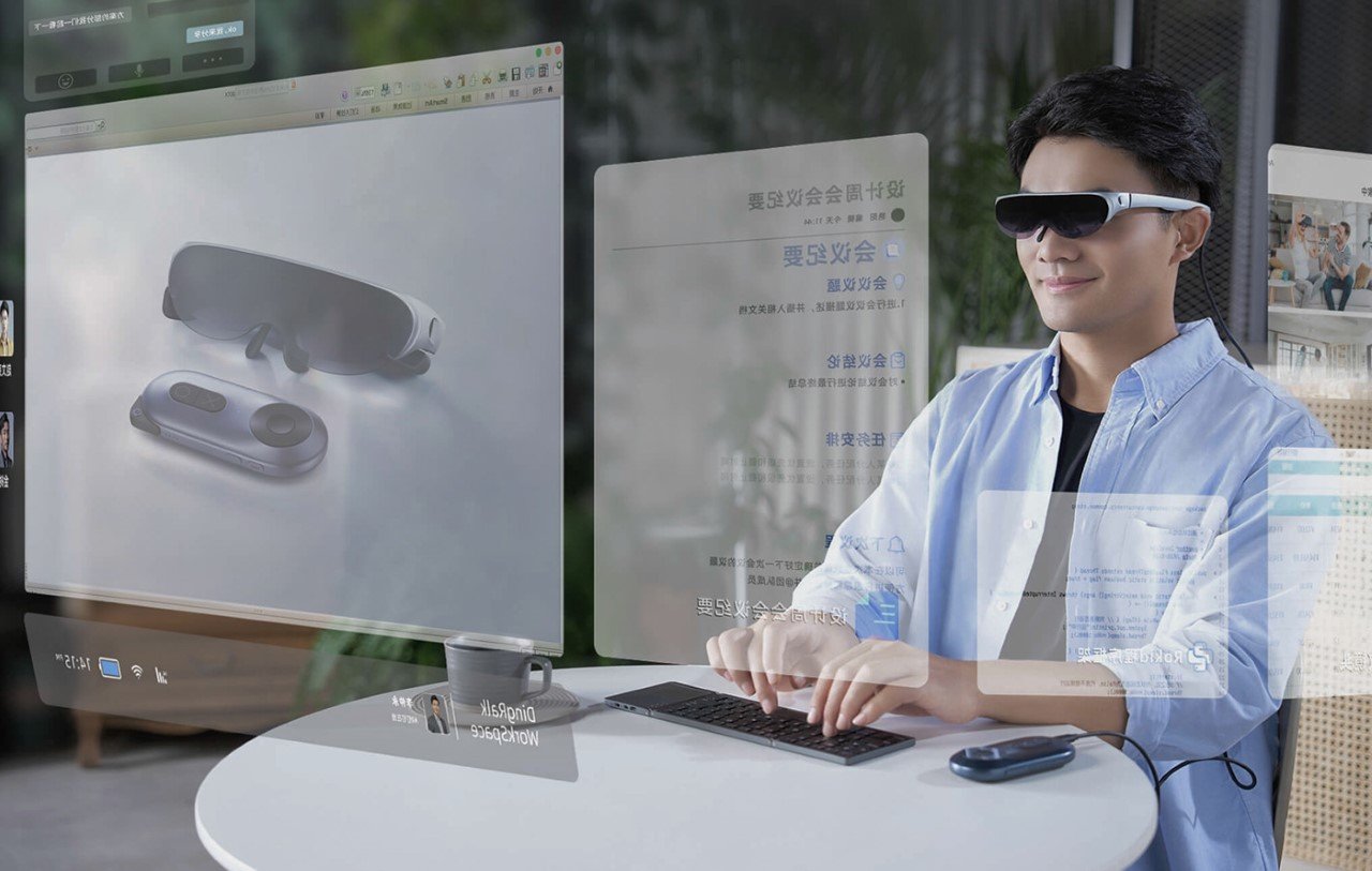 ROKID首次推出其第一款专门设计用于AR眼镜的手持控制器+控制台---酷图编号7