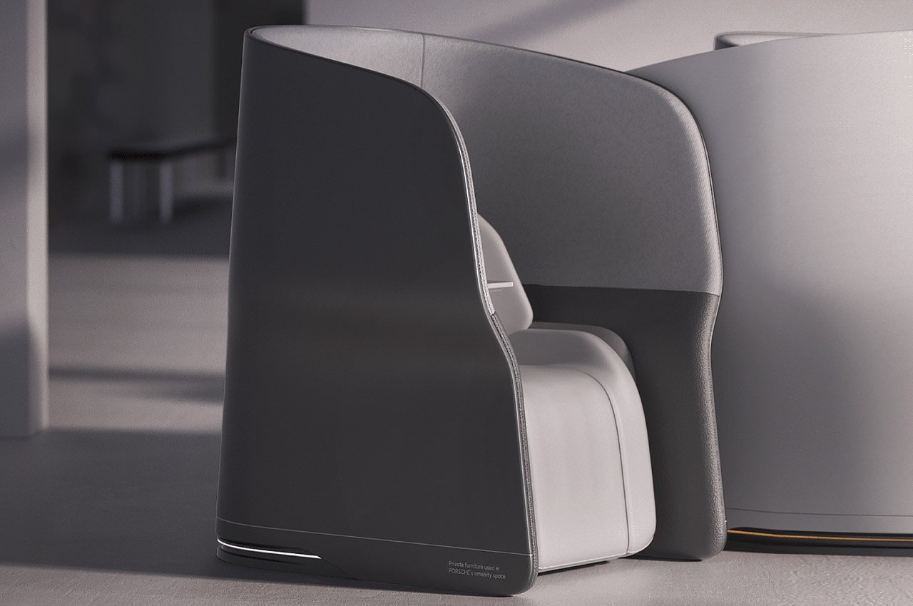 工作狂的极客小睡空间-保时捷设计的躺椅---酷图编号2