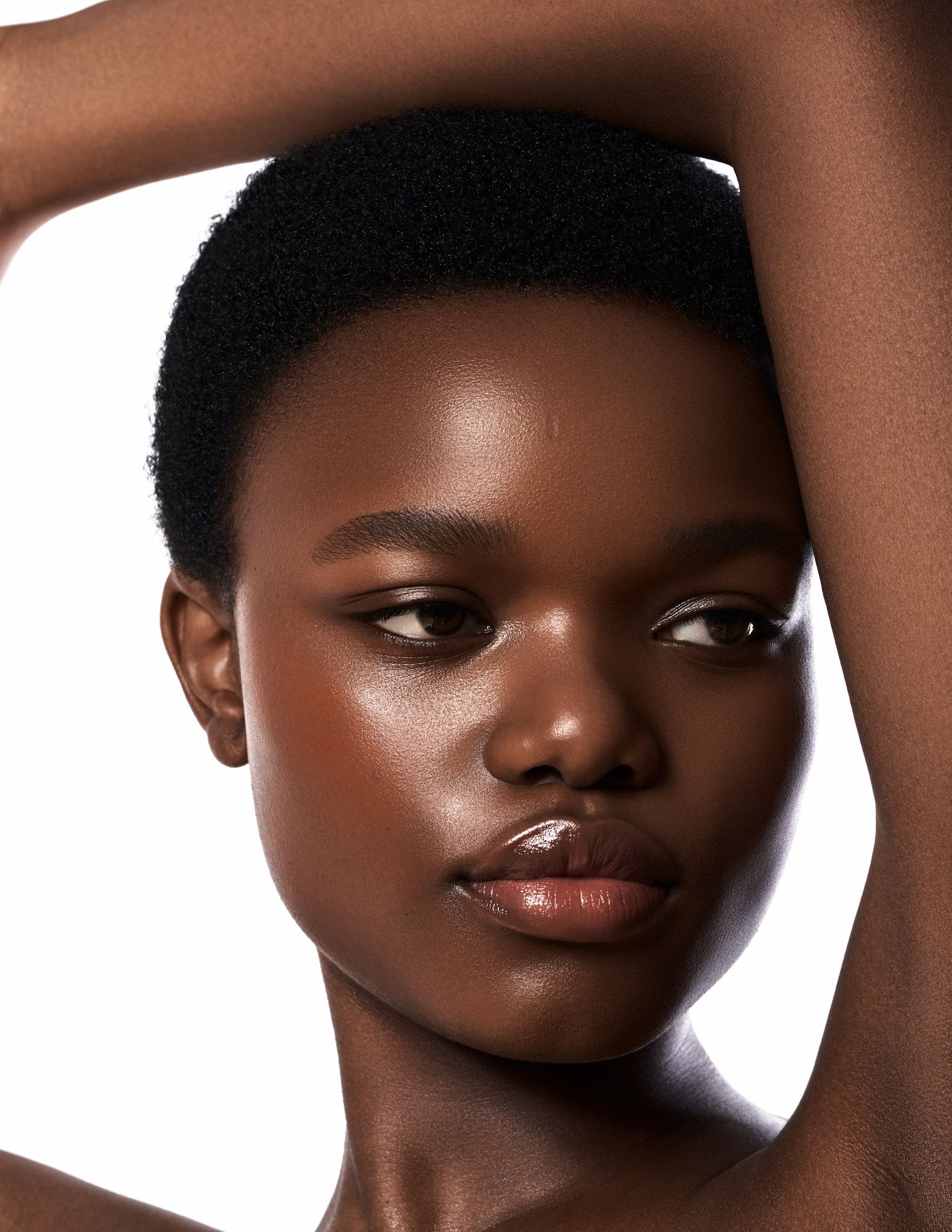 新黑人妇女，非洲的发型 图库摄影 - 图片: 27125132