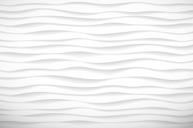 白色波浪立体曲线素材