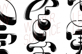 二十四节气字体设计