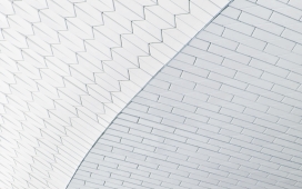 白色瓷砖墙面图