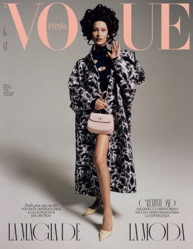 贝拉·哈迪德的世界幻想曲-《 Vogue》杂志西班牙