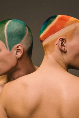 Terra-向母亲致敬的彩色发型